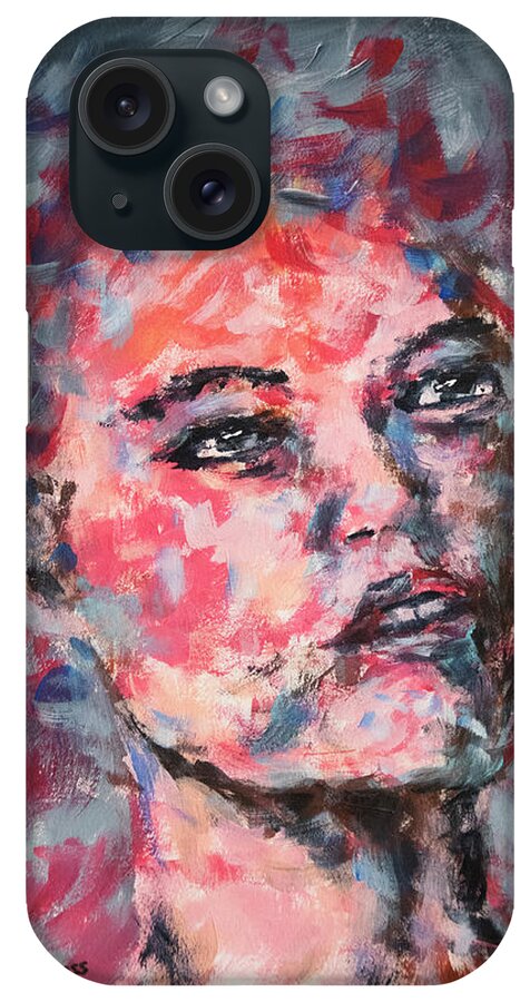 Portrait iPhone Case featuring the painting Faded Beauty by Mark Ross