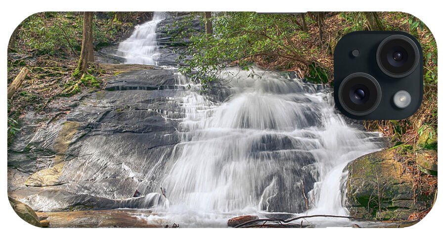  Fall Branch Falls iPhone Case featuring the photograph Fall Branch Falls by Anna Rumiantseva