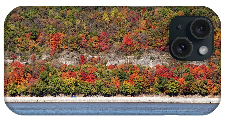 Fall iPhone Case featuring the photograph Fall on the Mississippi by Steve Stuller