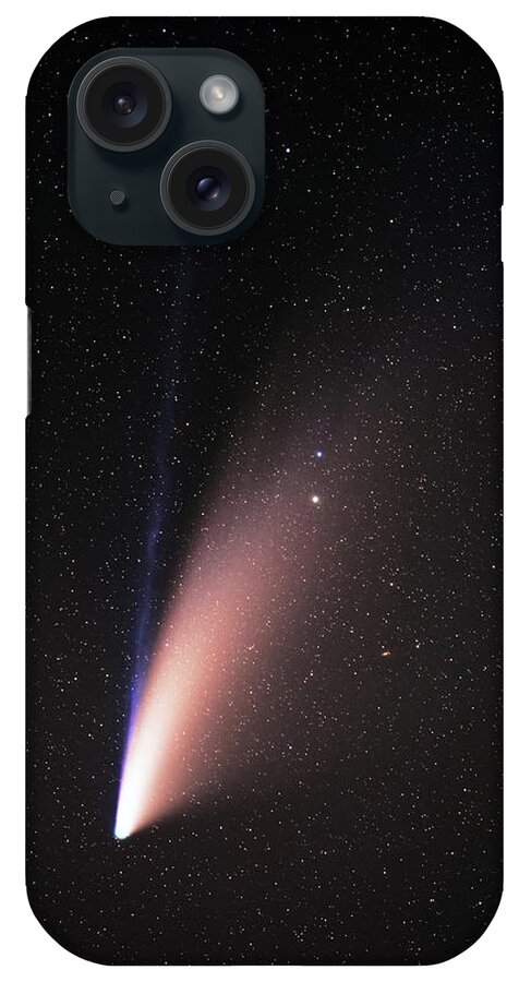 Comet iPhone Case featuring the photograph Farewell to Neowise -  comet Neowise on July 19 2020 by Peter Herman