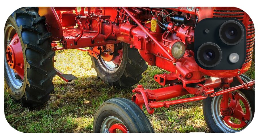 Farmall iPhone Case featuring the photograph Farmall Super A by Mike Eingle