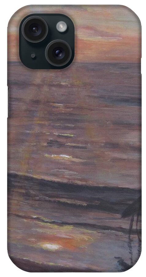 Painting iPhone Case featuring the painting Feel The Warmth by Paula Pagliughi
