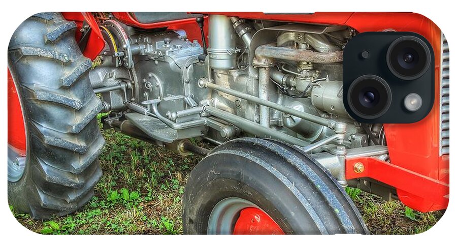 Tractor iPhone Case featuring the photograph Ferguson 35 Deluxe by Mike Eingle