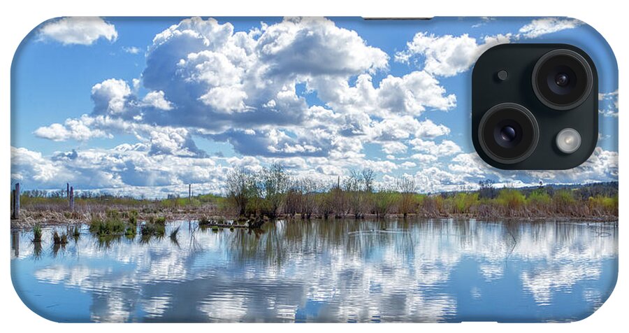 Tree iPhone Case featuring the photograph Fern Hill Pond by Loyd Towe Photography