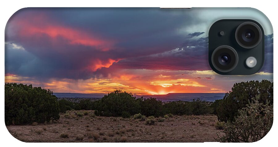 Landscape iPhone Case featuring the photograph Final Rays by Seth Betterly