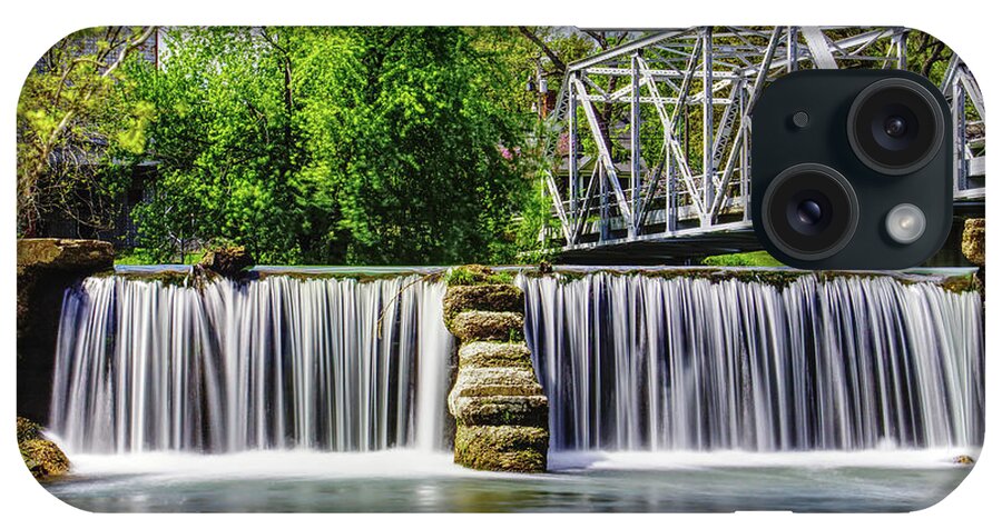 Ozarks iPhone Case featuring the photograph Finley River Dam by Jennifer White