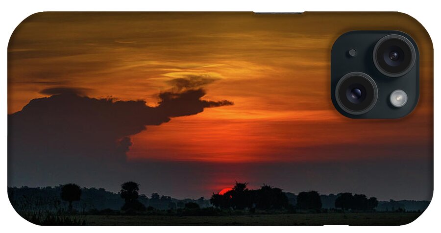 Sunrise iPhone Case featuring the photograph First Light by Les Greenwood