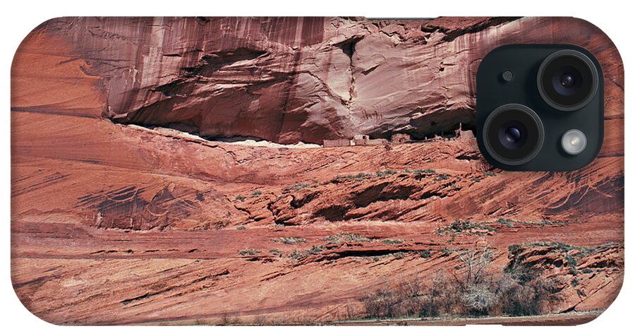Canyon De Chelly iPhone Case featuring the photograph First Ruin Wall by Tom Daniel