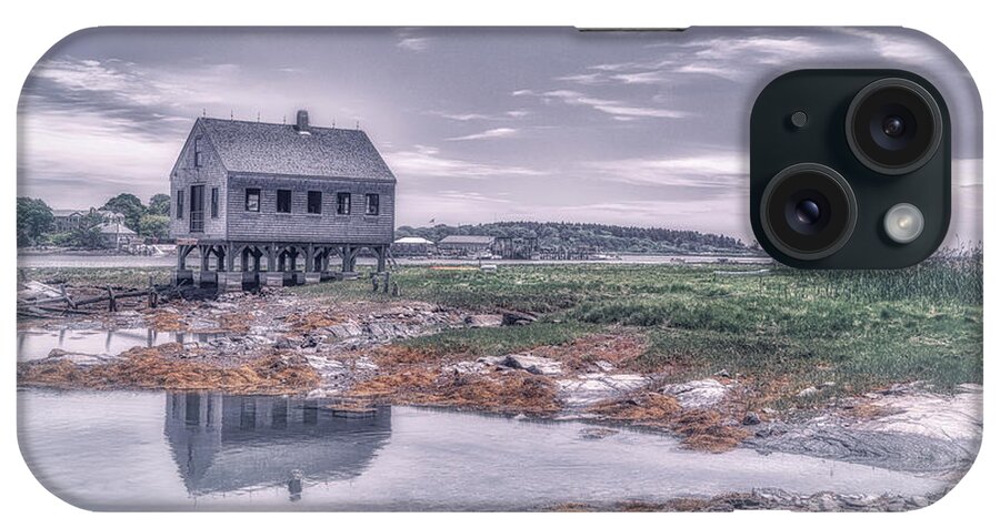 Cape Porpoise iPhone Case featuring the photograph Fish House by Penny Polakoff