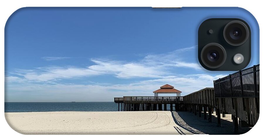 Fishing iPhone Case featuring the photograph Fishing Pier Two by Catherine Wilson
