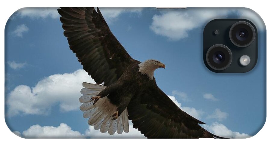 Eagle iPhone Case featuring the photograph Flight by Veronica Batterson