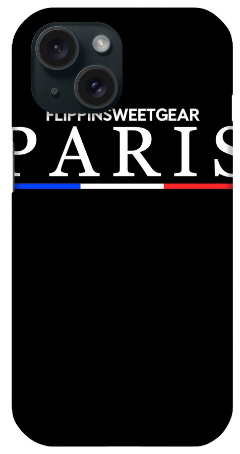 Cool iPhone Case featuring the digital art FlippinSweetGear Paris Fashion by Flippin Sweet Gear