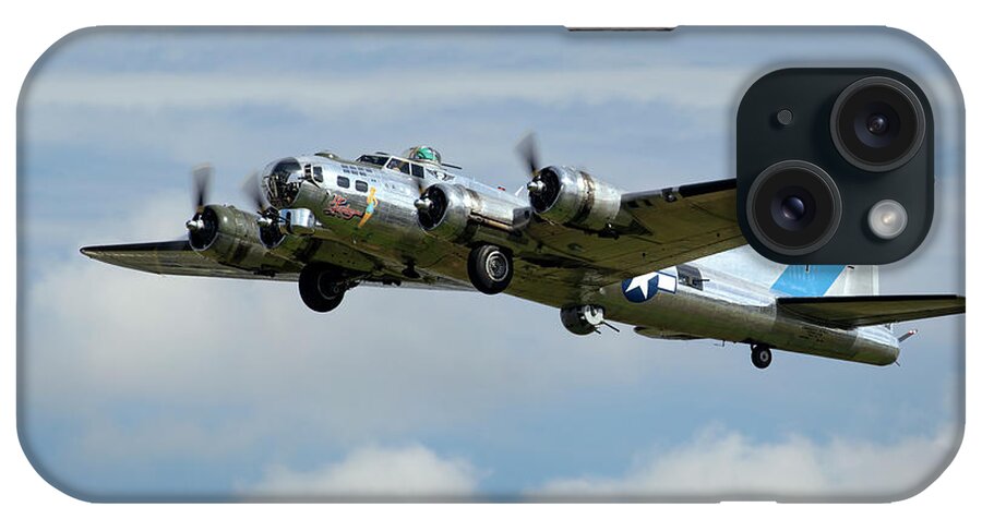 Flying Fortress iPhone Case featuring the photograph Flying Fortress by Art Cole