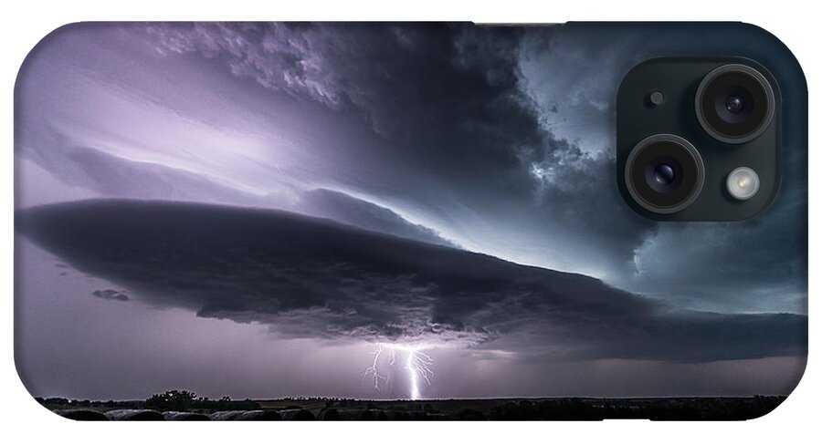 Storm iPhone Case featuring the photograph Flying Saucer by Marcus Hustedde