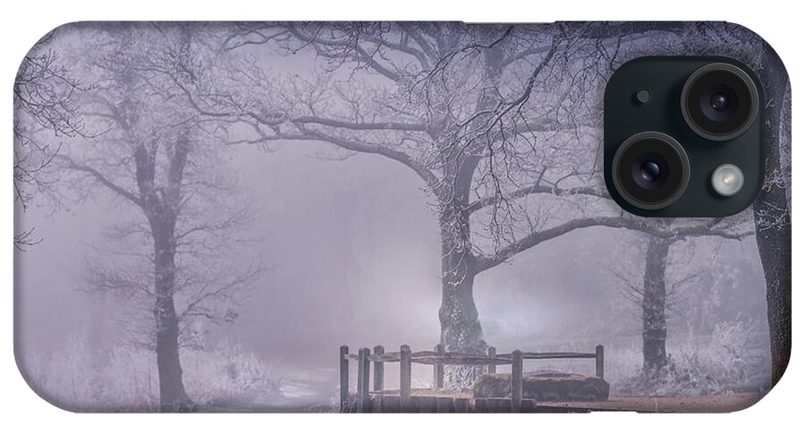 Landscape iPhone Case featuring the photograph Foggy point of view by Chris Boulton