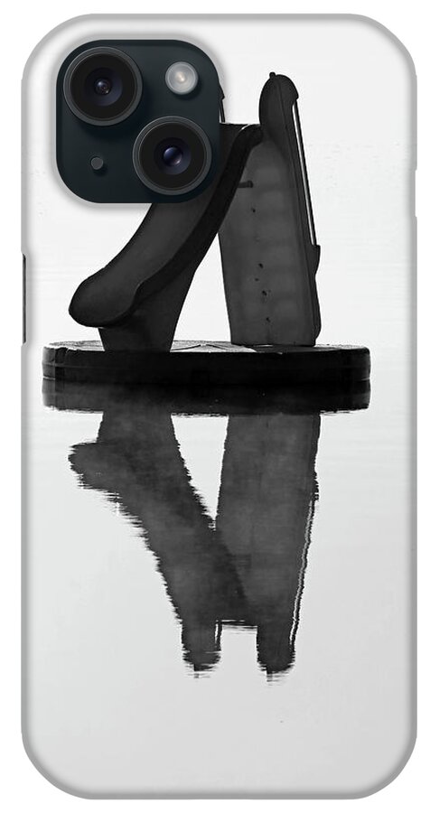 Slide iPhone Case featuring the photograph Foggy Slide by Debbie Oppermann