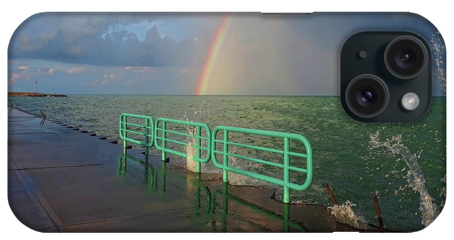 Walkway iPhone Case featuring the photograph Follow the Rainbow by Scott Olsen