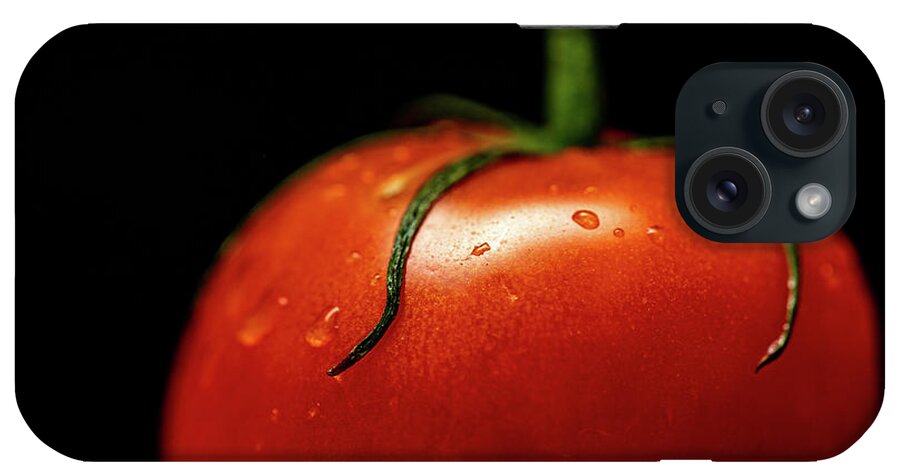 Food iPhone Case featuring the photograph Food Photography - Tomato by Amelia Pearn