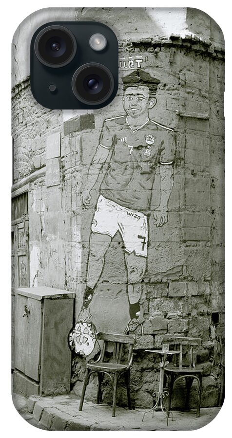 Trezeguet iPhone Case featuring the photograph Footballer Trezeguet in Cairo by Shaun Higson