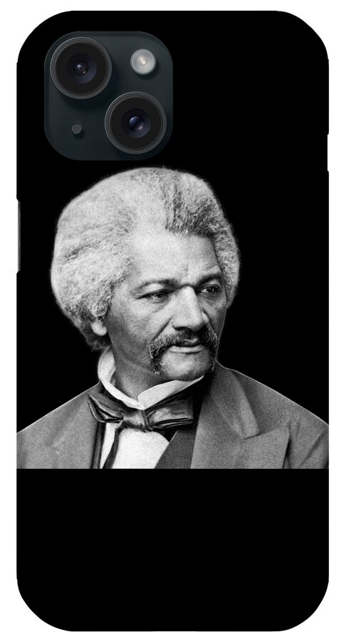 Frederick Douglass iPhone Case featuring the photograph Frederick Douglass by War Is Hell Store