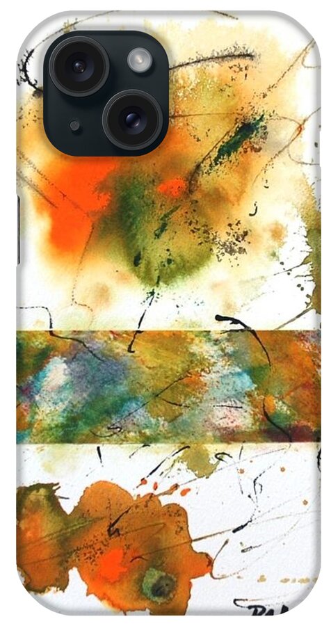 Watercolor iPhone Case featuring the painting Freed by Dick Richards
