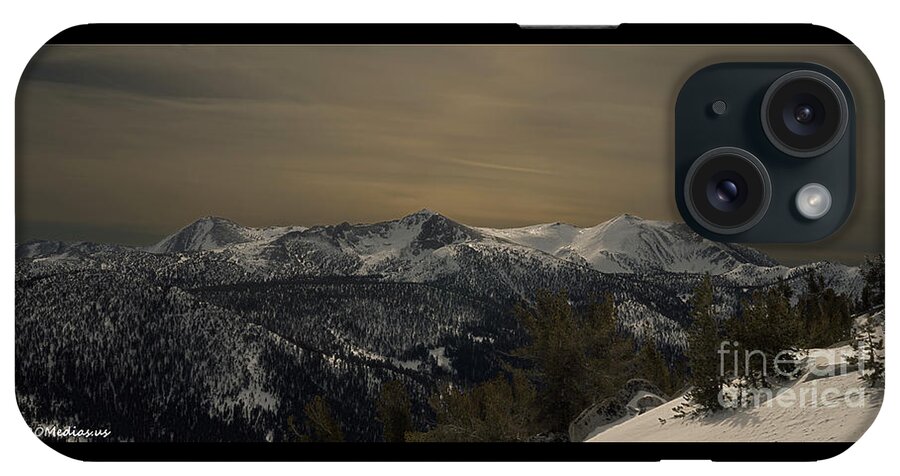 Freel Peak iPhone Case featuring the photograph Freel Peak avalanche, Eldorado and Humboldt- Toiyabe National Forest, U. S. A. by PROMedias US