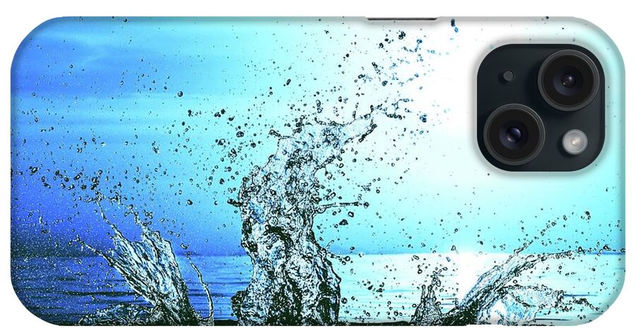 Water iPhone Case featuring the photograph Fresh Splash by Josu Ozkaritz