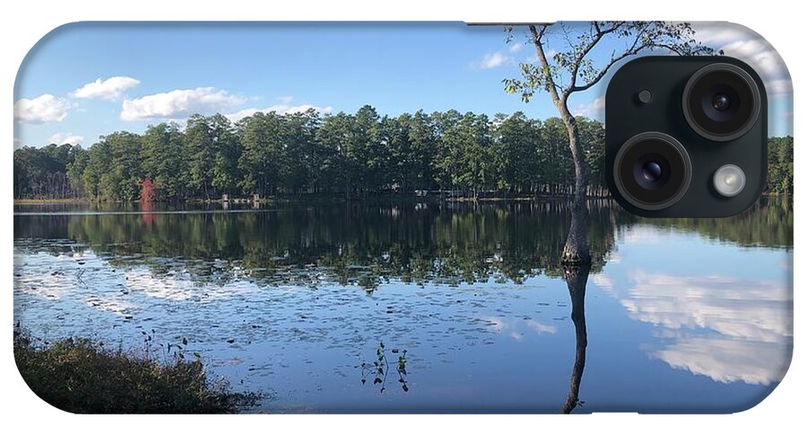 Water iPhone Case featuring the photograph Freshwater Pond by Catherine Wilson