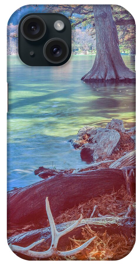 Frio River iPhone Case featuring the photograph Frio River at Garner State Park by Michael Tidwell