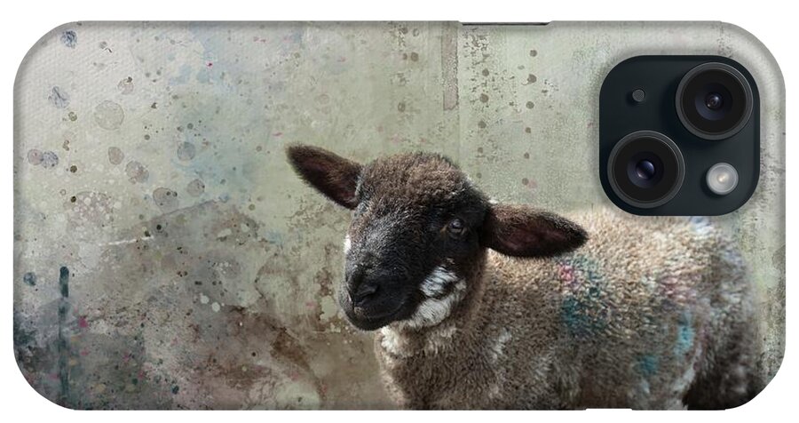 Lamb iPhone Case featuring the photograph Frisky Lamb by Eva Lechner