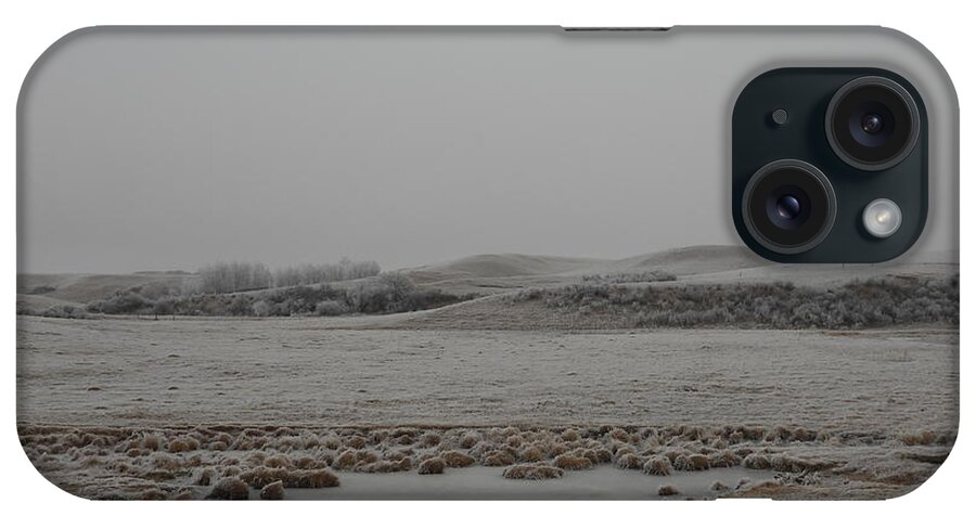 North Dakota iPhone Case featuring the photograph Frosty Creek by Amanda R Wright