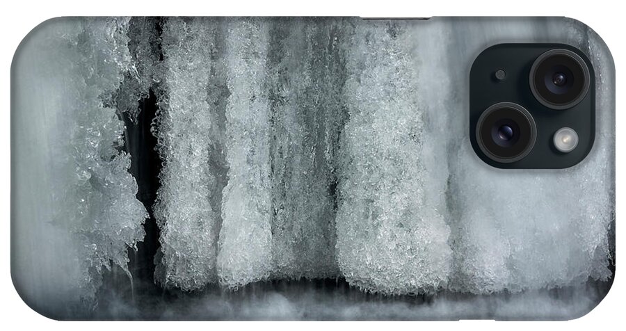 Frozen Waterfall iPhone Case featuring the photograph Frozen waterfall by Olivier Parent
