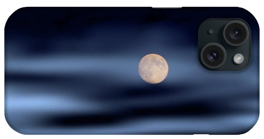 Moon iPhone Case featuring the photograph Full Moon Surreal by Russel Considine