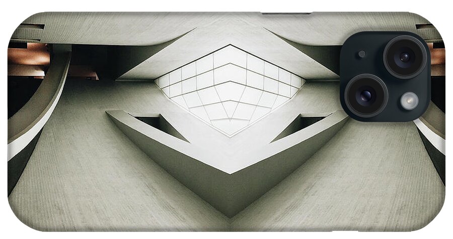 Modern iPhone Case featuring the photograph Futuristic Architecture One by Phil Perkins