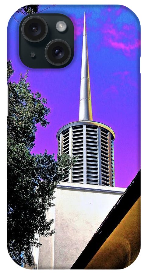 Spire iPhone Case featuring the photograph Futuristic Sky Needle by Andrew Lawrence
