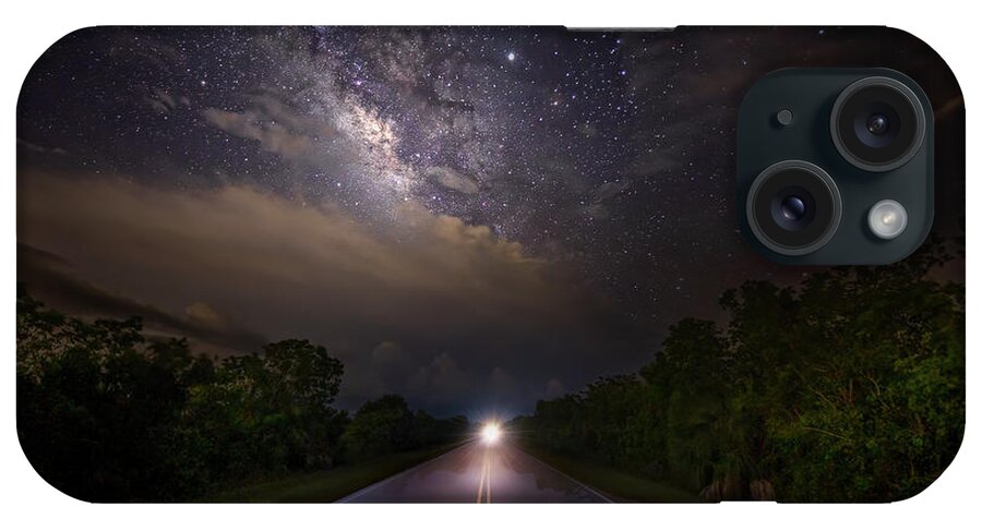 Milky Way iPhone Case featuring the photograph Galaxy Storm by Mark Andrew Thomas