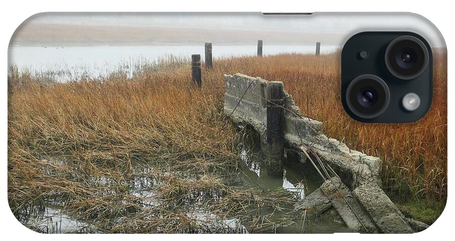  iPhone Case featuring the photograph Gallinas Creek Receeding Tide, Marin County by John Parulis