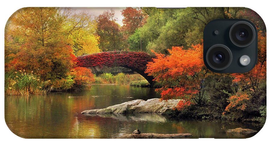 Gapstow Bridge iPhone Case featuring the photograph Gapstow At Twilight by Jessica Jenney