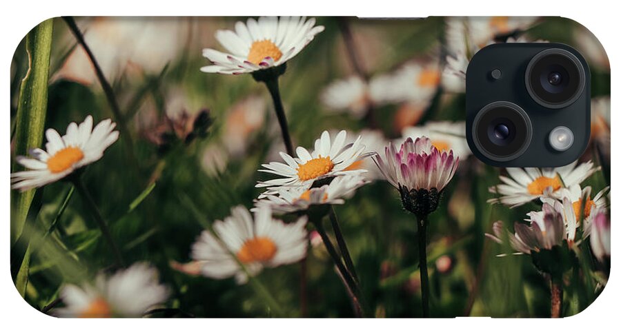 Garment iPhone Case featuring the photograph Garden full of white dancers by Vaclav Sonnek