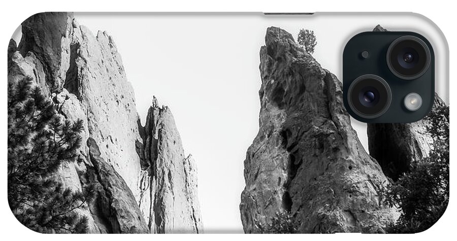 Garden Of The Gods Rock Pinnacles iPhone Case featuring the photograph Garden of The Gods Rock Pinnacles by Dan Sproul