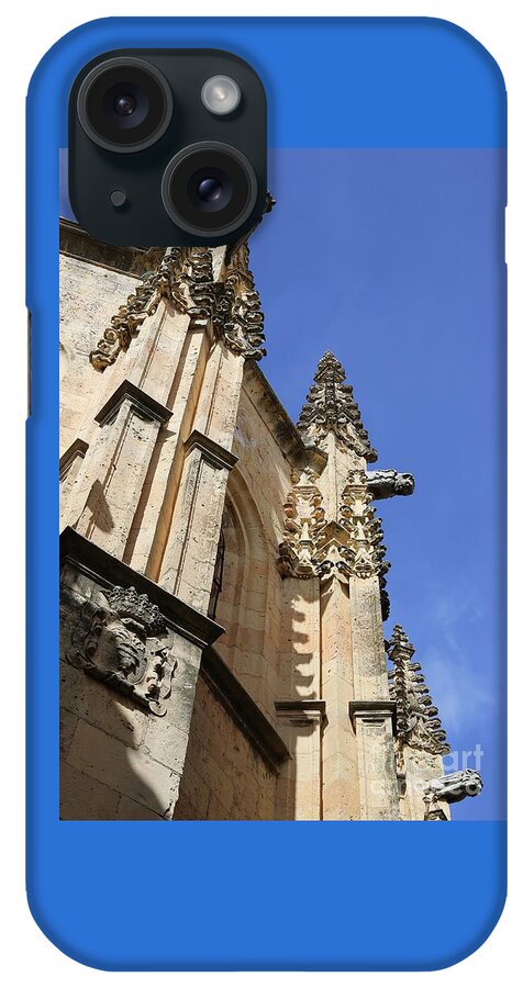 Segovia iPhone Case featuring the photograph Gargoyles of Segovia by Carol Groenen