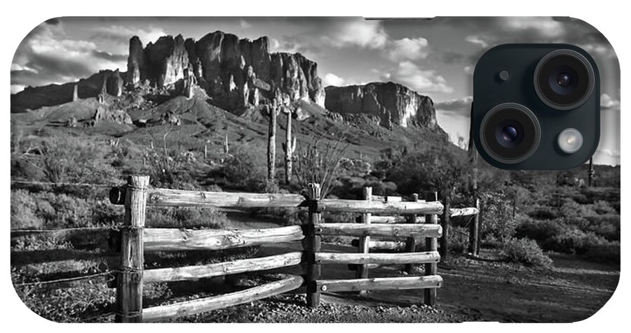Superstition Mountains iPhone Case featuring the photograph Gateway to Superstition by American Landscapes