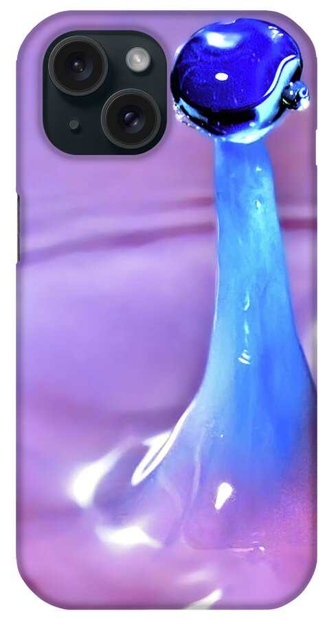 Water Droplet iPhone Case featuring the photograph Gem Stone by Tom Watkins PVminer pixs