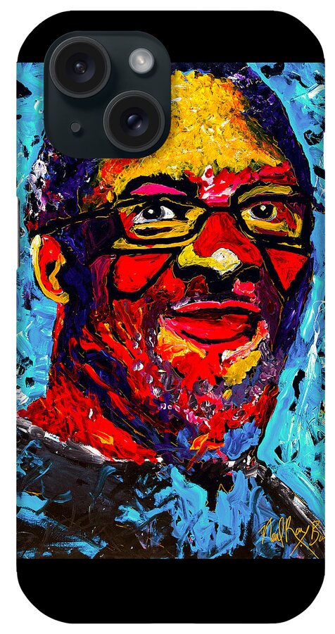George Porter Jr iPhone Case featuring the painting George Porter Jr by Neal Barbosa