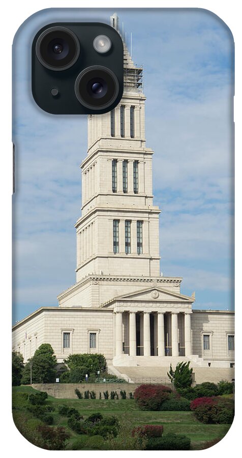 George Washington iPhone Case featuring the photograph George Washington Masonic National Memorial by Mike McGlothlen