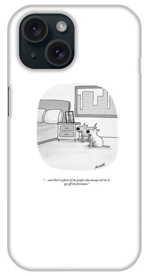 Get Off The Furniture iPhone Case