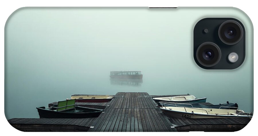 Kremsdorf iPhone Case featuring the photograph Ghost Ship by Evelina Kremsdorf