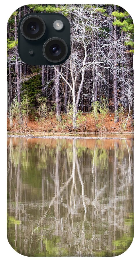 Reflection iPhone Case featuring the photograph Ghost Tree Reflection by Rick Nelson