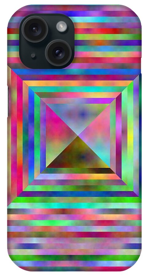 Conceptualism iPhone Case featuring the digital art Giza Sprectrum 4 by Walter Neal