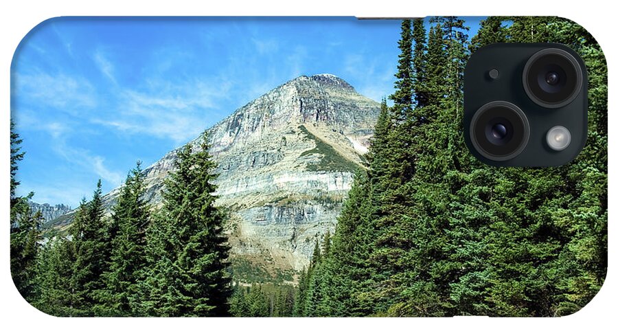 Glacier National Park iPhone Case featuring the photograph Glacier National Park by Mango Art